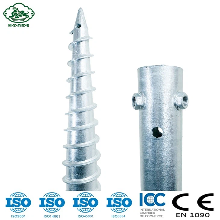 Hot Dip Galvanized N Ground Screw