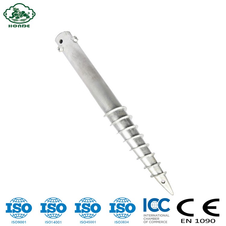 Odolný zemní kotevní šroub